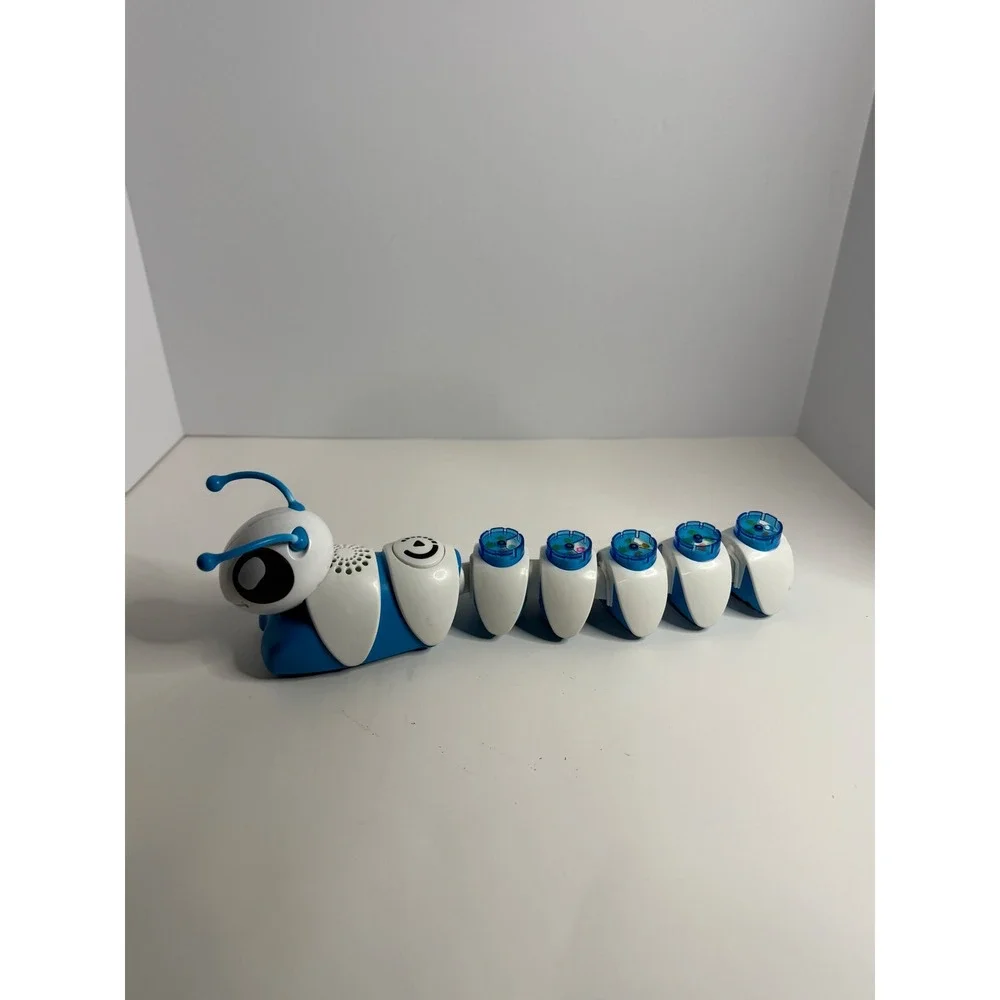 Fisher-Price Think & Learn Code-a-pillar Interactive Learning Toy Blue White